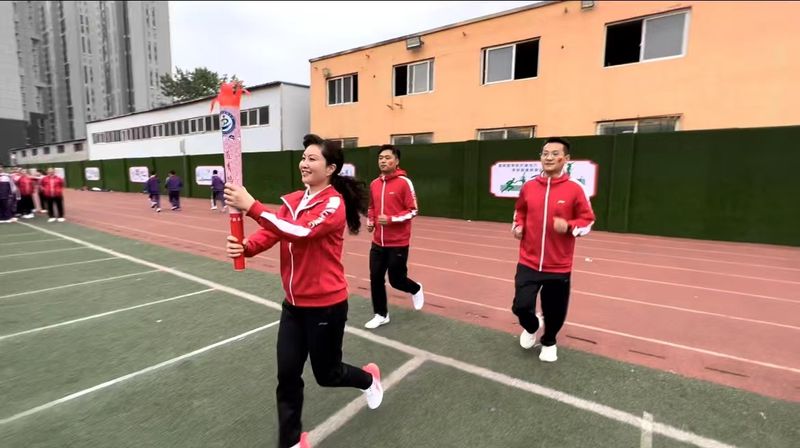 2022年4月27-29日，道清路小学组织第五届春季运动会2
