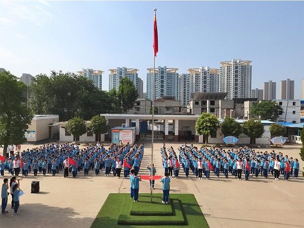 2023年5月29日道清路小学西校区入队仪式 (2)